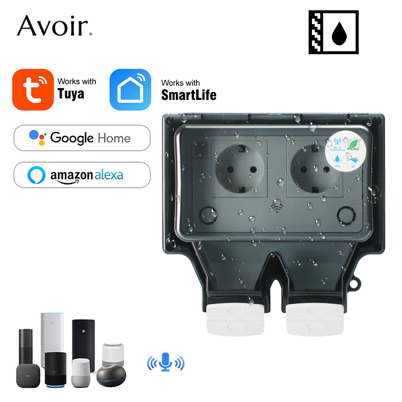 Outdoor Power Solutions - Avoir Tuya Tường Điện Ổ Cắm