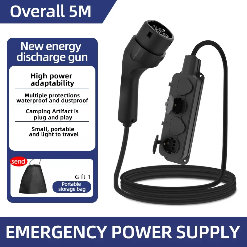 Outdoor Power Solutions - Portable 16A 4KW Electric Car EV