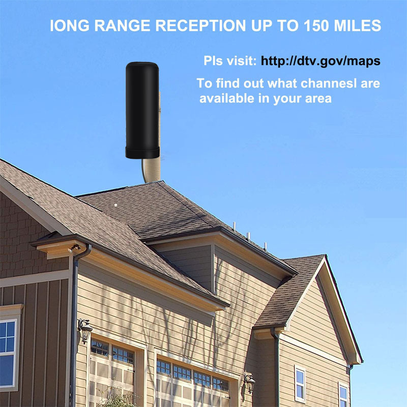 Outdoor Power Amplifier - Outdoor Digital TV Antenna Signal Amplifier
