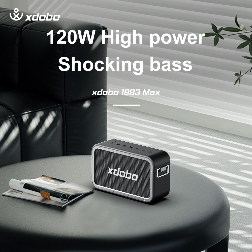 XDOBO 1983 Max 120W Bluetooth  - đánh giá và giá Outdoor Power Board Box