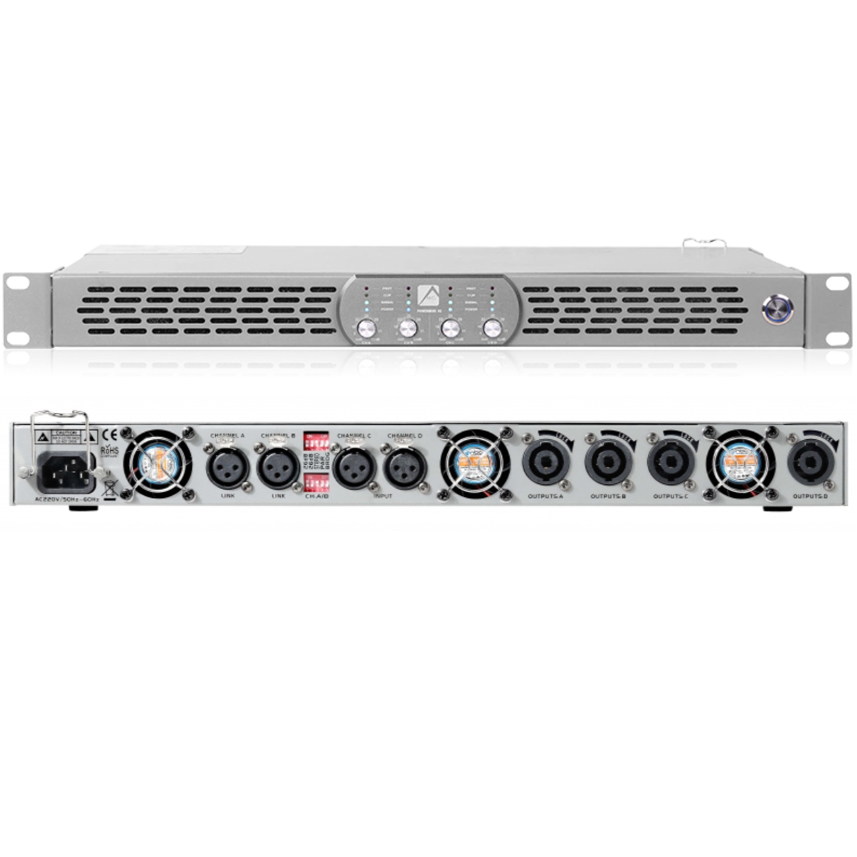1U Digital Power Amplifier 4Ch - đánh giá và giá Outdoor Power Amplifier