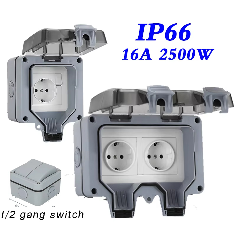 EU KR Outdoor Wall Waterproof  - đánh giá và giá Outdoor Power Solutions
