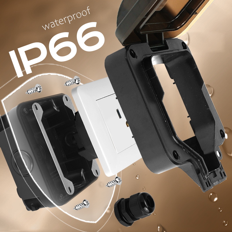 Avoir IP66 Wall Waterproof Soc - đánh giá và giá Outdoor Power Solutions
