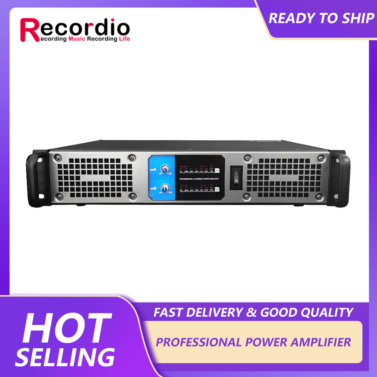 GAP-602 Professional 2 Channel - đánh giá và giá Outdoor Power Amplifier