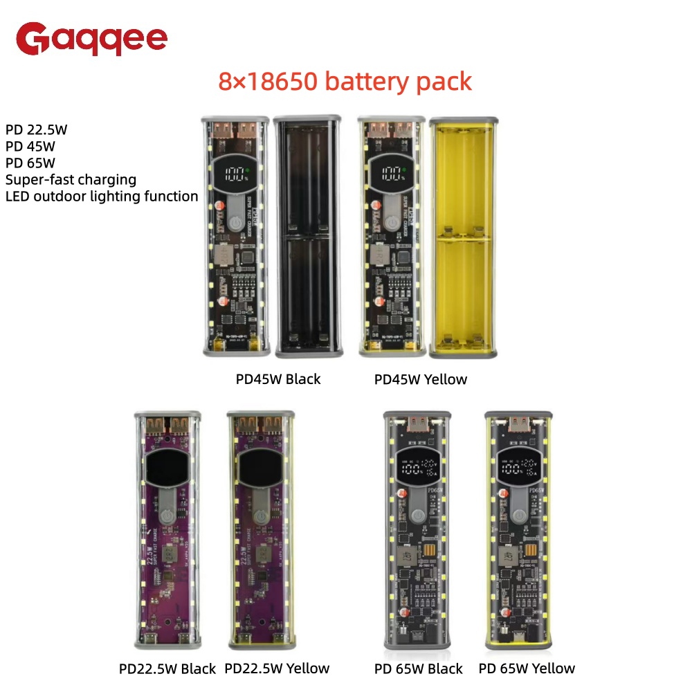 8×18650 Battery Case, PD 22.5W - đánh giá và giá Outdoor Power Board Box