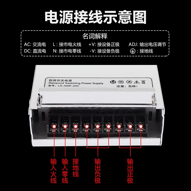 Rainproof switch power supply  - đánh giá và giá Outdoor Power Board Box