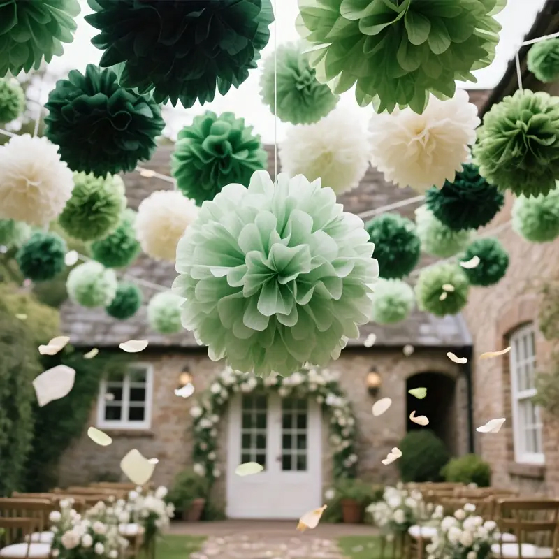 30 Pieces of Bohemian Style Gr - đánh giá và giá Outdoor Power For Wedding
