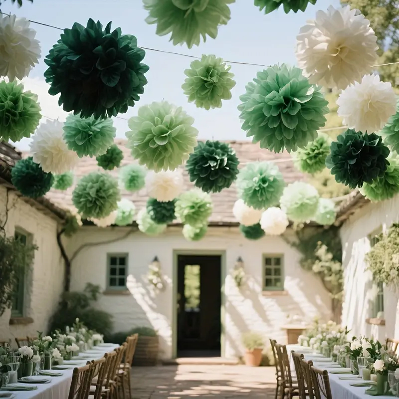 30 Pieces of Bohemian Style Gr - đánh giá và giá Outdoor Power For Wedding