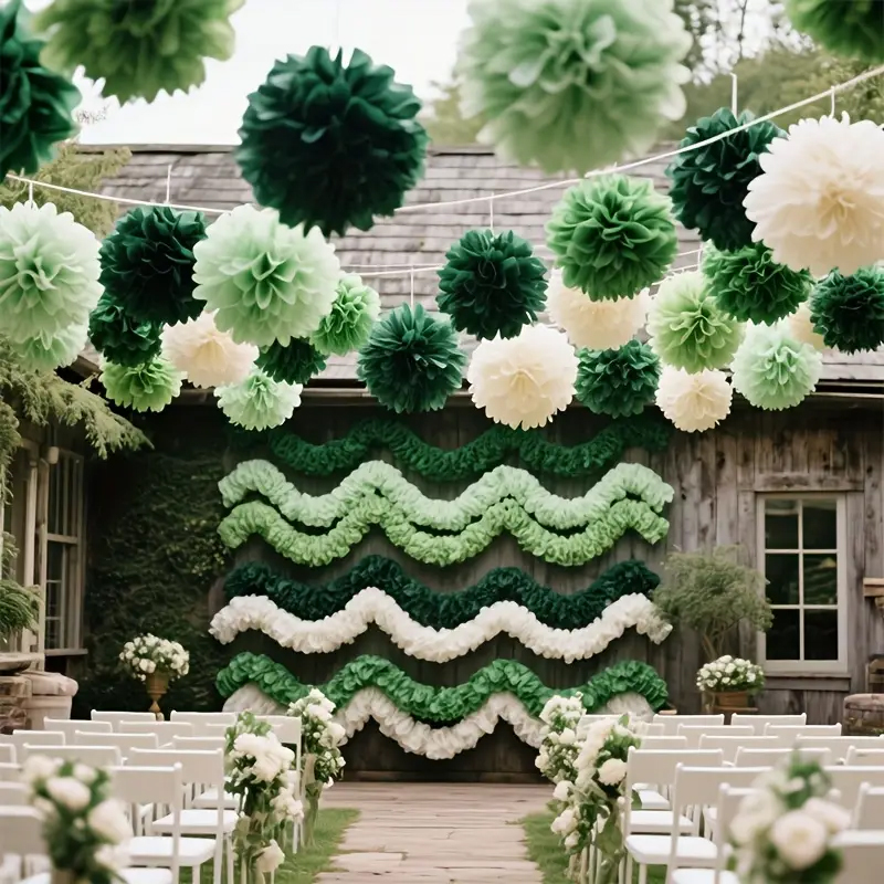 30 Pieces of Bohemian Style Gr - đánh giá và giá Outdoor Power For Wedding