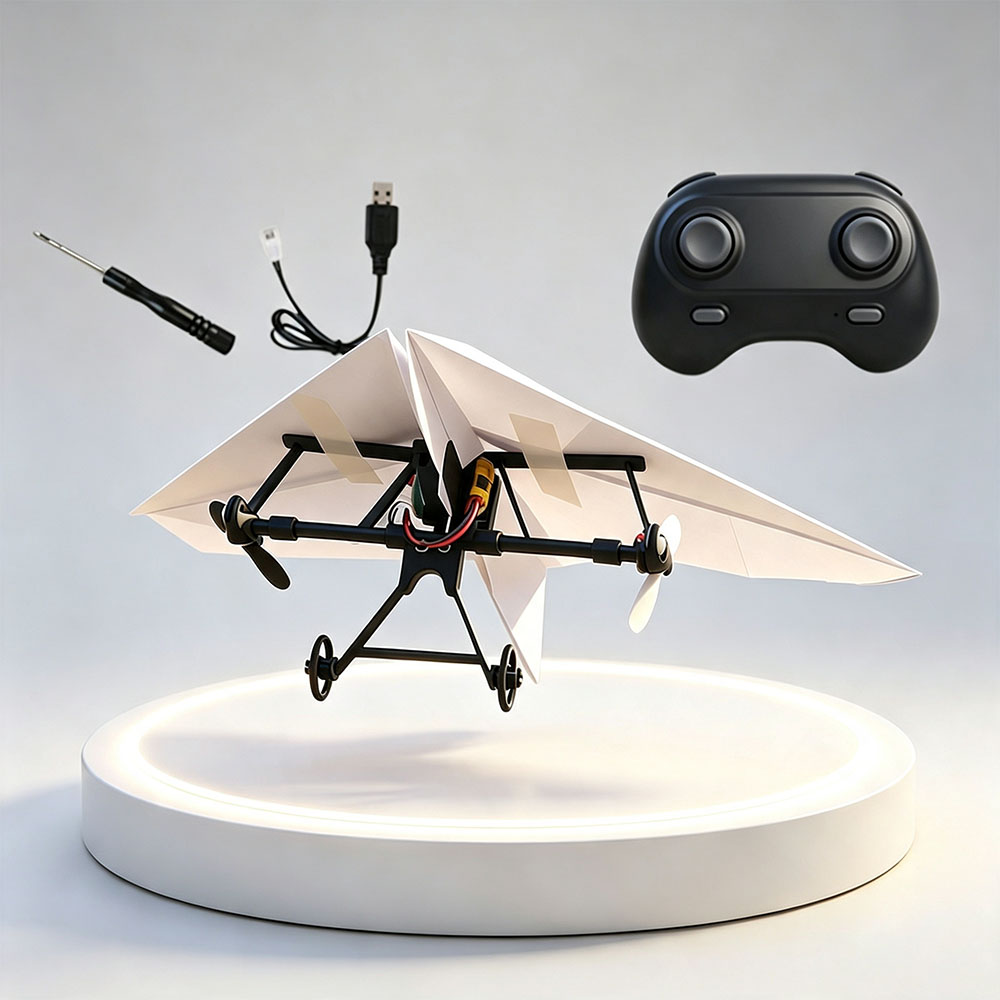 Remote Control Paper Airplane  - đánh giá và giá Outdoor Power Board Box