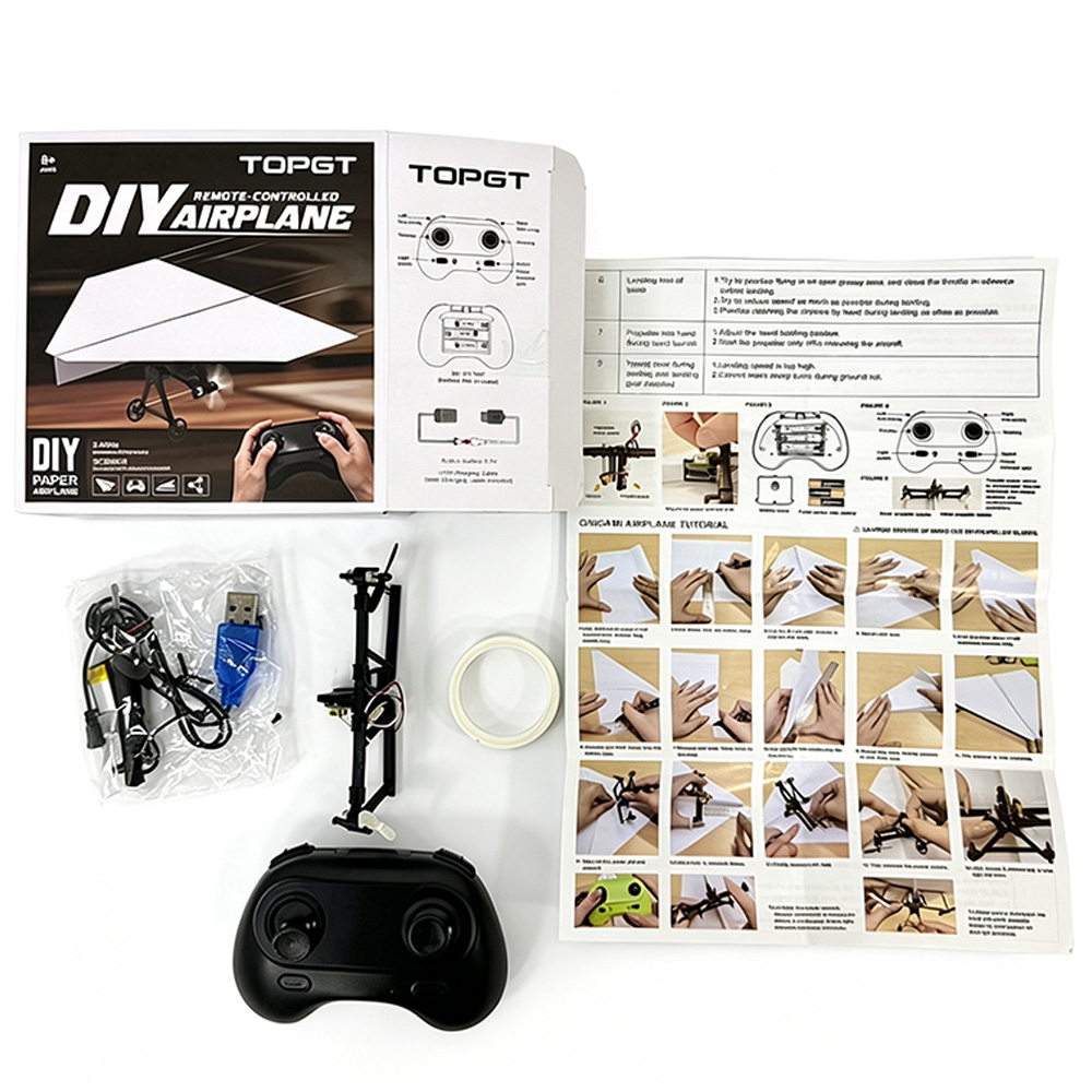 Remote Control Paper Airplane  - đánh giá và giá Outdoor Power Board Box