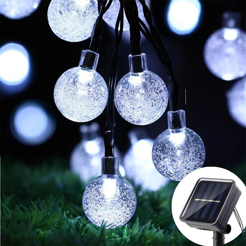 20/50/100 LED Solar Power Crys - đánh giá và giá Outdoor Power For Wedding