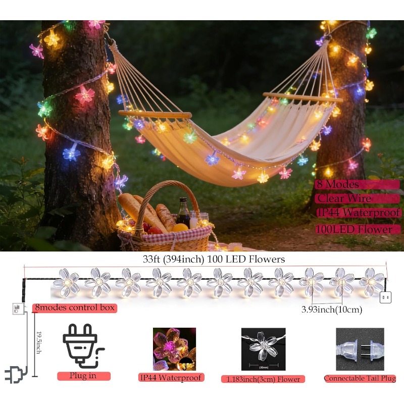 Solar Powered Cherry Blossom F - đánh giá và giá Outdoor Power For Wedding