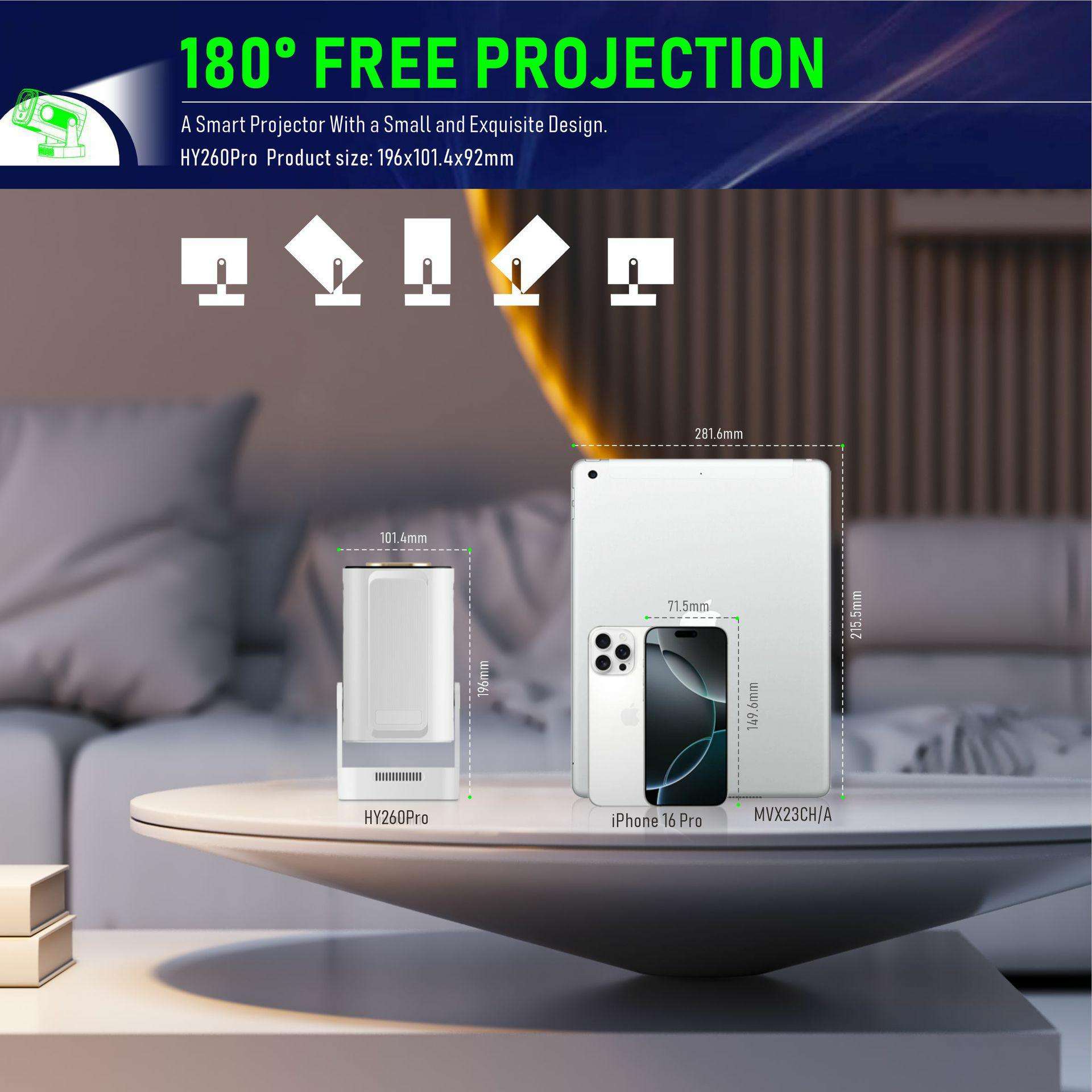 ApexTPSmart Projector HY260 PR - đánh giá và giá Outdoor Power Reno